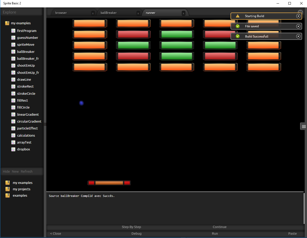 Sprite Basic Game Engine